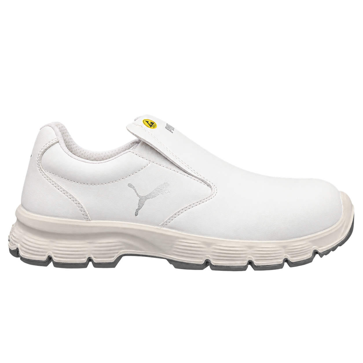 M PUMA Safety Float Low S2 ESD — белые рабочие туфли