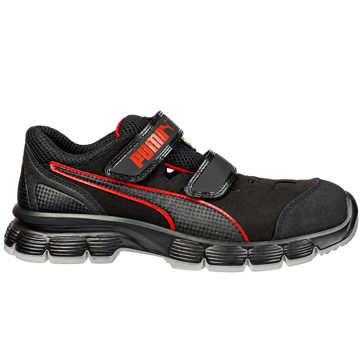 M PUMA Safety Aviat Low S1PL ESD — чёрная защитная обувь