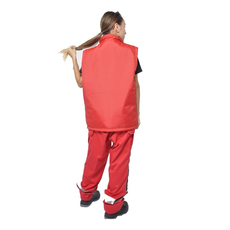Kırmızı softshell yelek