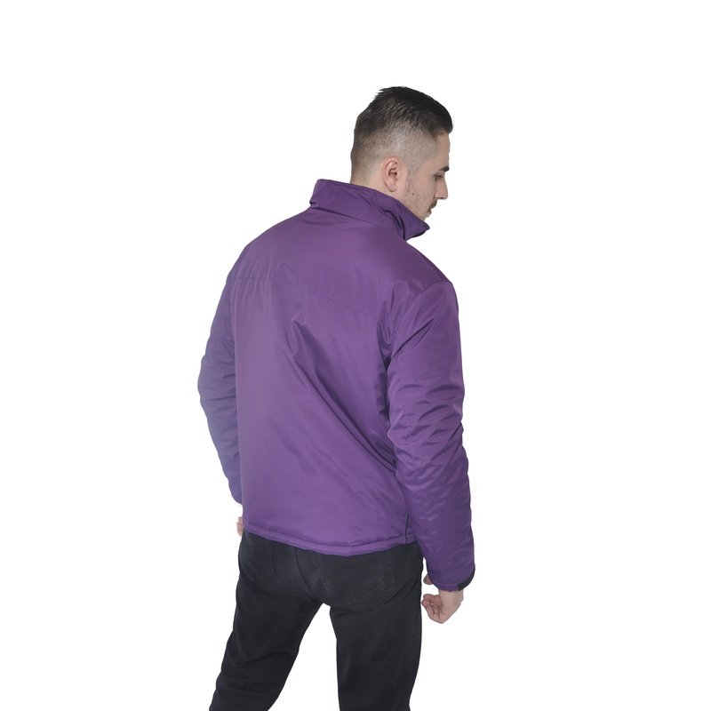 Comfortable jacket in purple