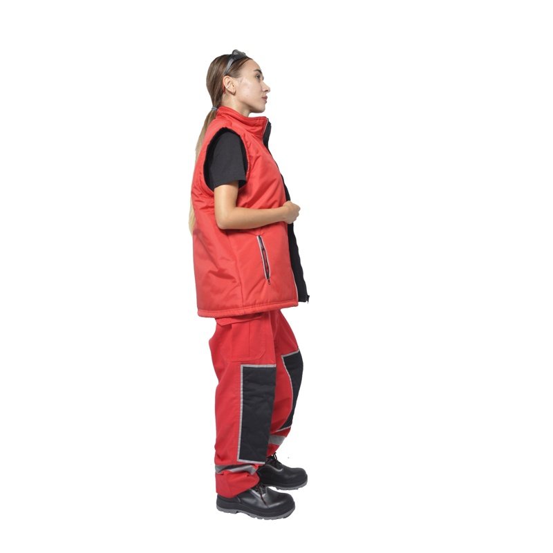 Kırmızı softshell yelek